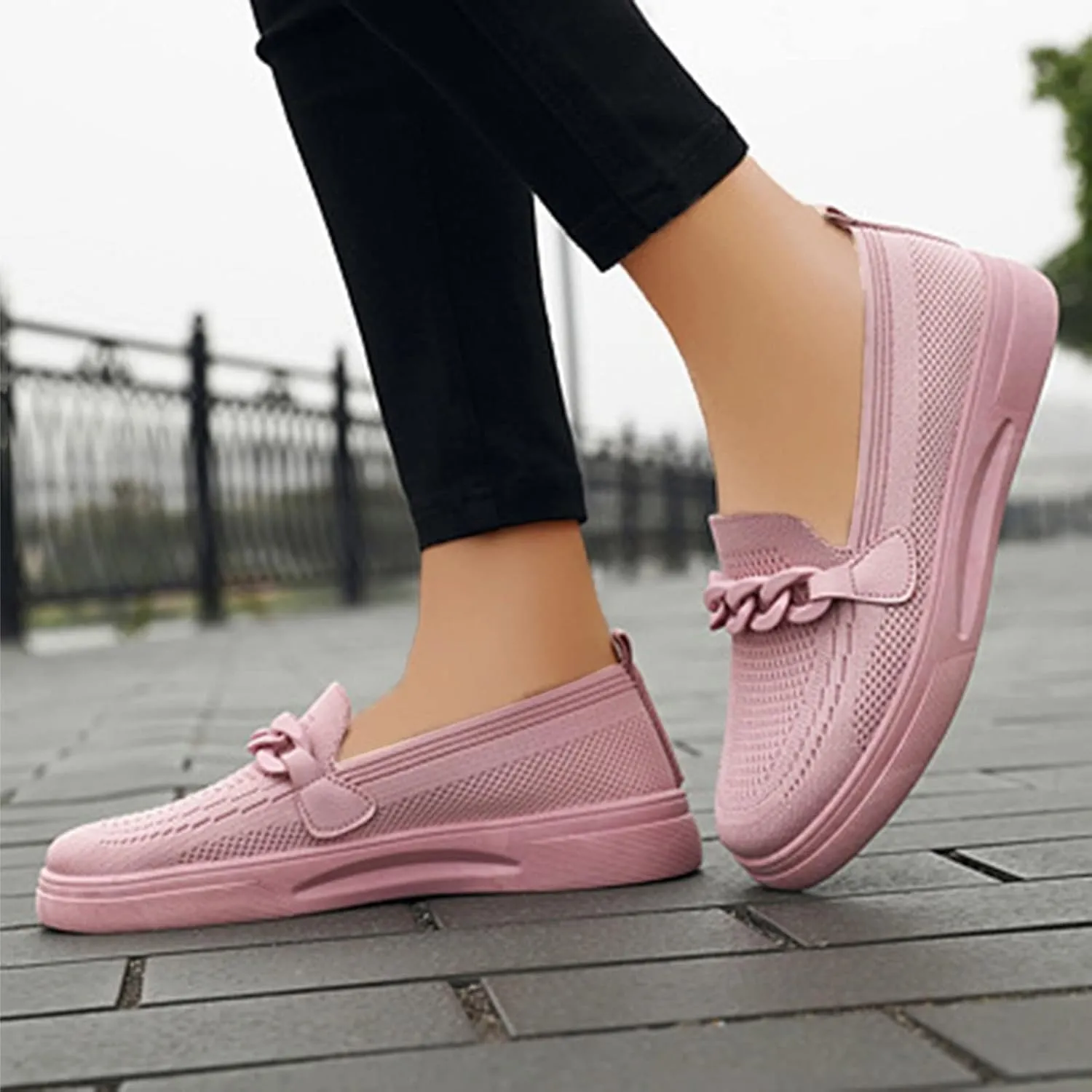 2024 New Orthopedic Women’s Breathable Slip on Arch Support Non-Slip Shoes, Orthopedic Shoes for Women