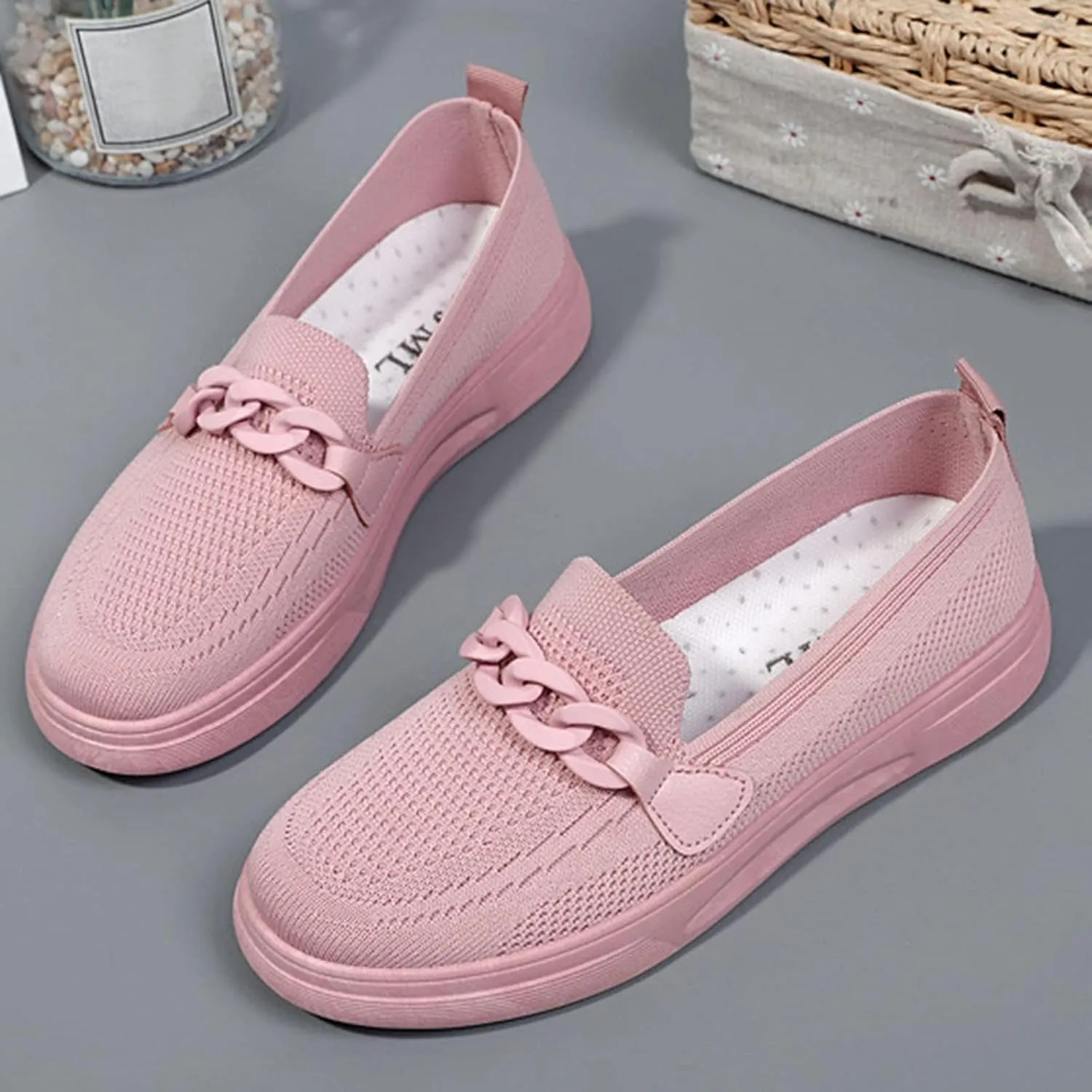 2024 New Orthopedic Women’s Breathable Slip on Arch Support Non-Slip Shoes, Orthopedic Shoes for Women