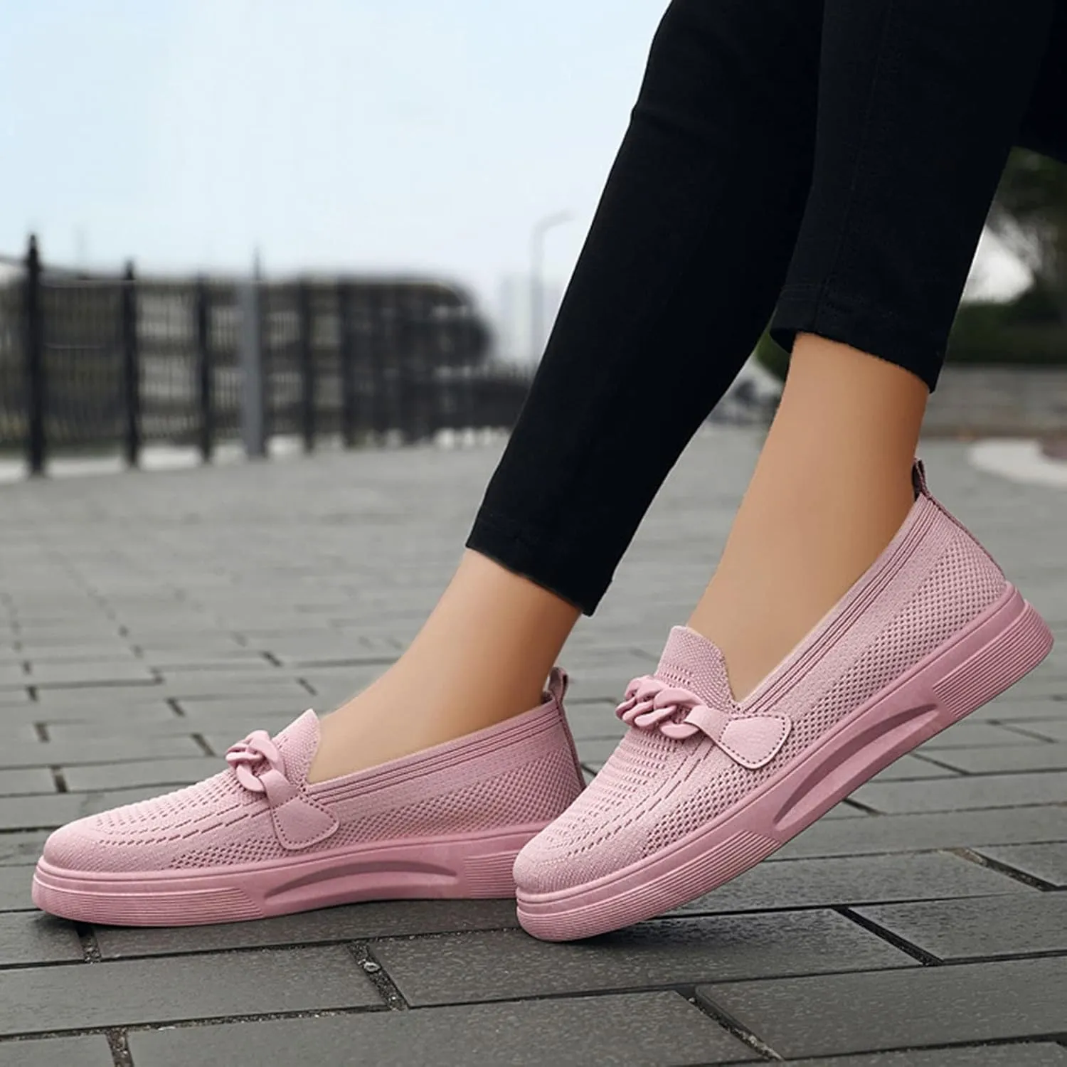 2024 New Orthopedic Women’s Breathable Slip on Arch Support Non-Slip Shoes, Orthopedic Shoes for Women
