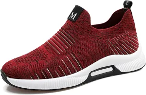 8cm Men's Elevator Shoes Men's Casual Mesh Trainers Lightweight Breathable Lace Up Sports Mens Sneaker Boots Size 13