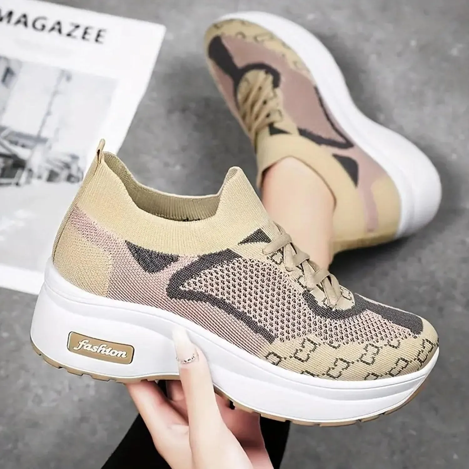Arch Support Sneakers for Women Non Slip Lightweight Casual Breathable Tennis Shoes Minimalist Zero Drop Shoe