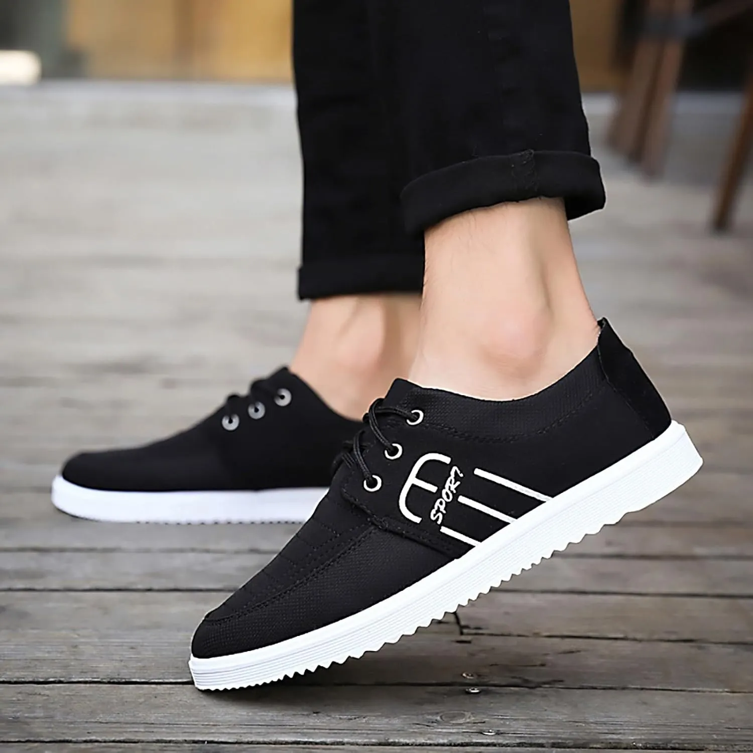 Arch Support Sports Shoes for Men Comfortable Breathable Lightweight Tennis Shoe Arch Support Plantar Fasciitis