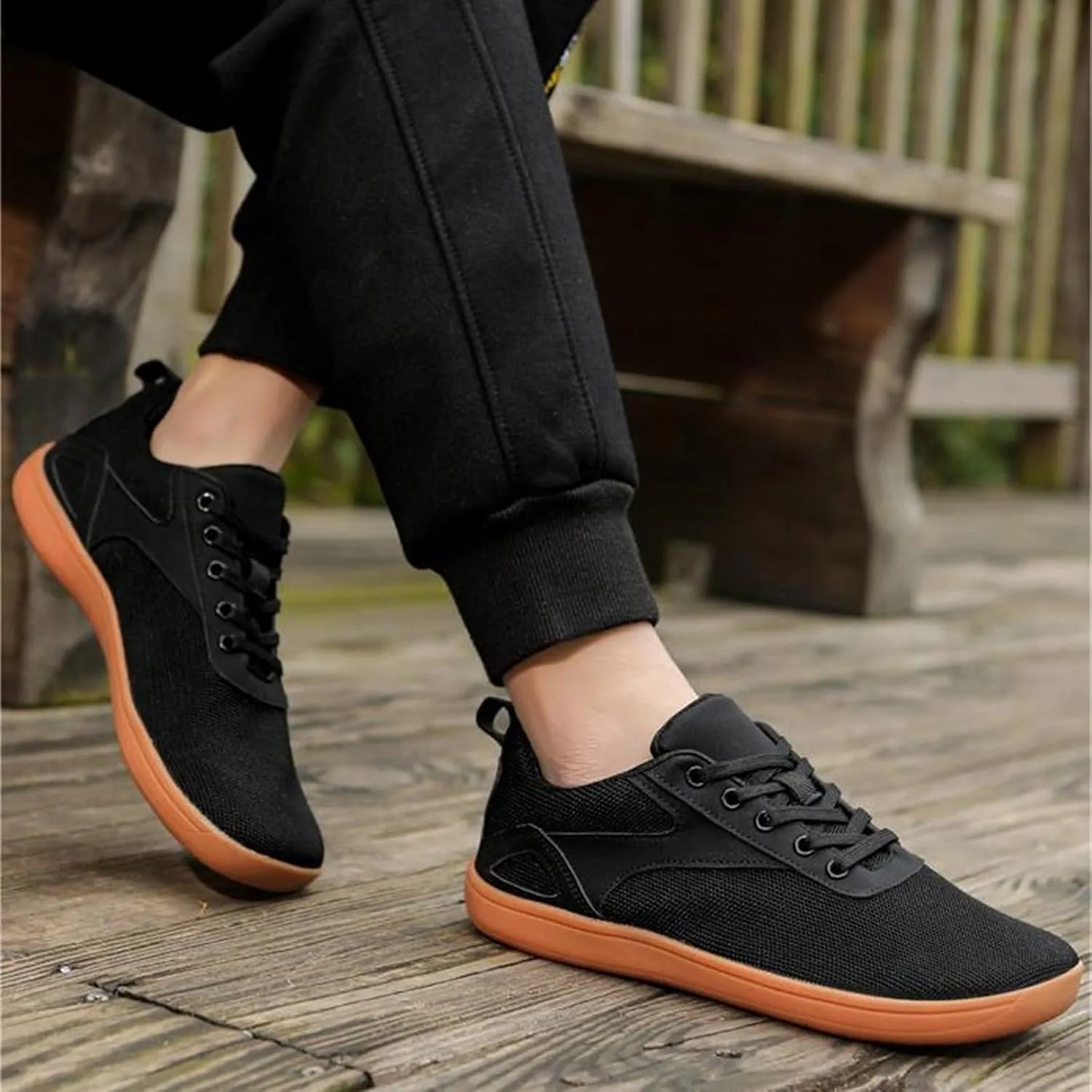 Athletic Fashion Sneakers for Men Breathable Elastic Fly Woven Mesh Sneaker Arch Support Walking Shoes for Men
