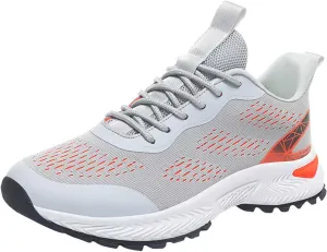 Athletic Fashion Sneakers for Men Casual Sneaker Mesh Breathable Walking Shoe Lightweight Elderly Slip on Shoes