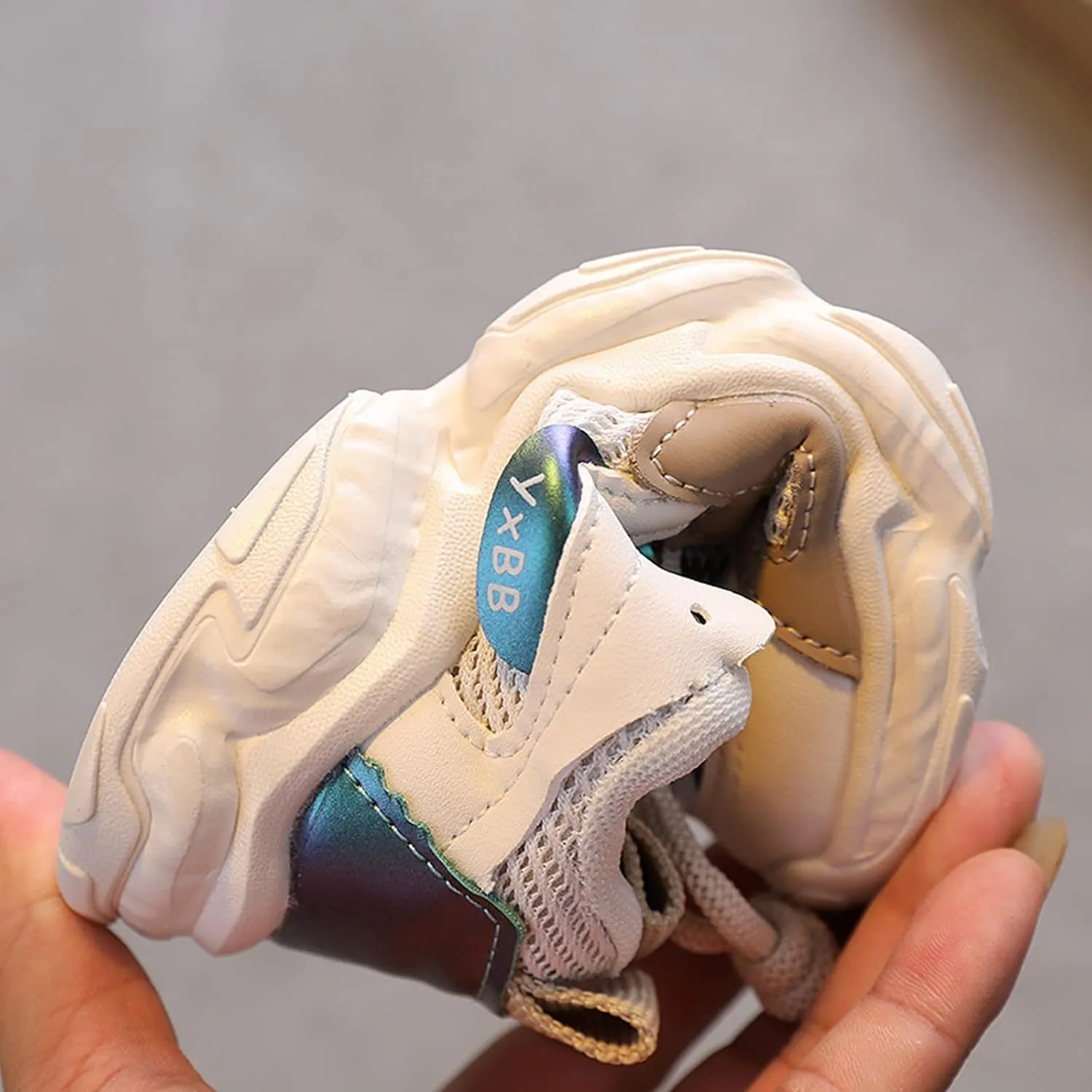 Baby Toddler Shoelace Sneaker Mesh Breathable Infant Newborn First Walking Sport Shoes Sole Non Slip Light Shoes
