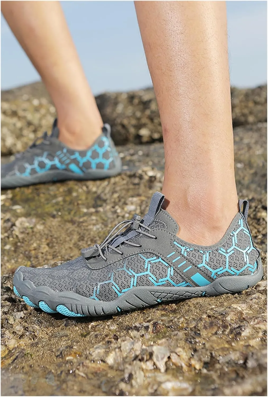 Barefoot Shoes Women Wide Toe Breathable Shoes Non-Slip Healthy Sport Shoe Waterproof Beach Swim Sneaker Quick Dry Sneakers