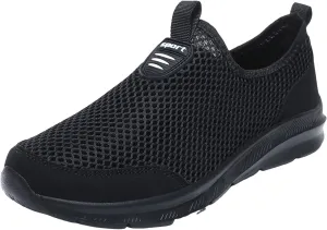 Breathable Diabetic Shoes for Men Comfortable Breathable Stretch Canvas Slip On Sneaker Versatile Elderly Shoes
