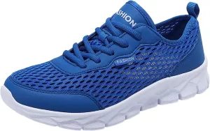 Breathable Diabetic Shoes for Men Slip On Lightweight Breathable Fashion Sneaker Arch Support Plantar Fasciitis