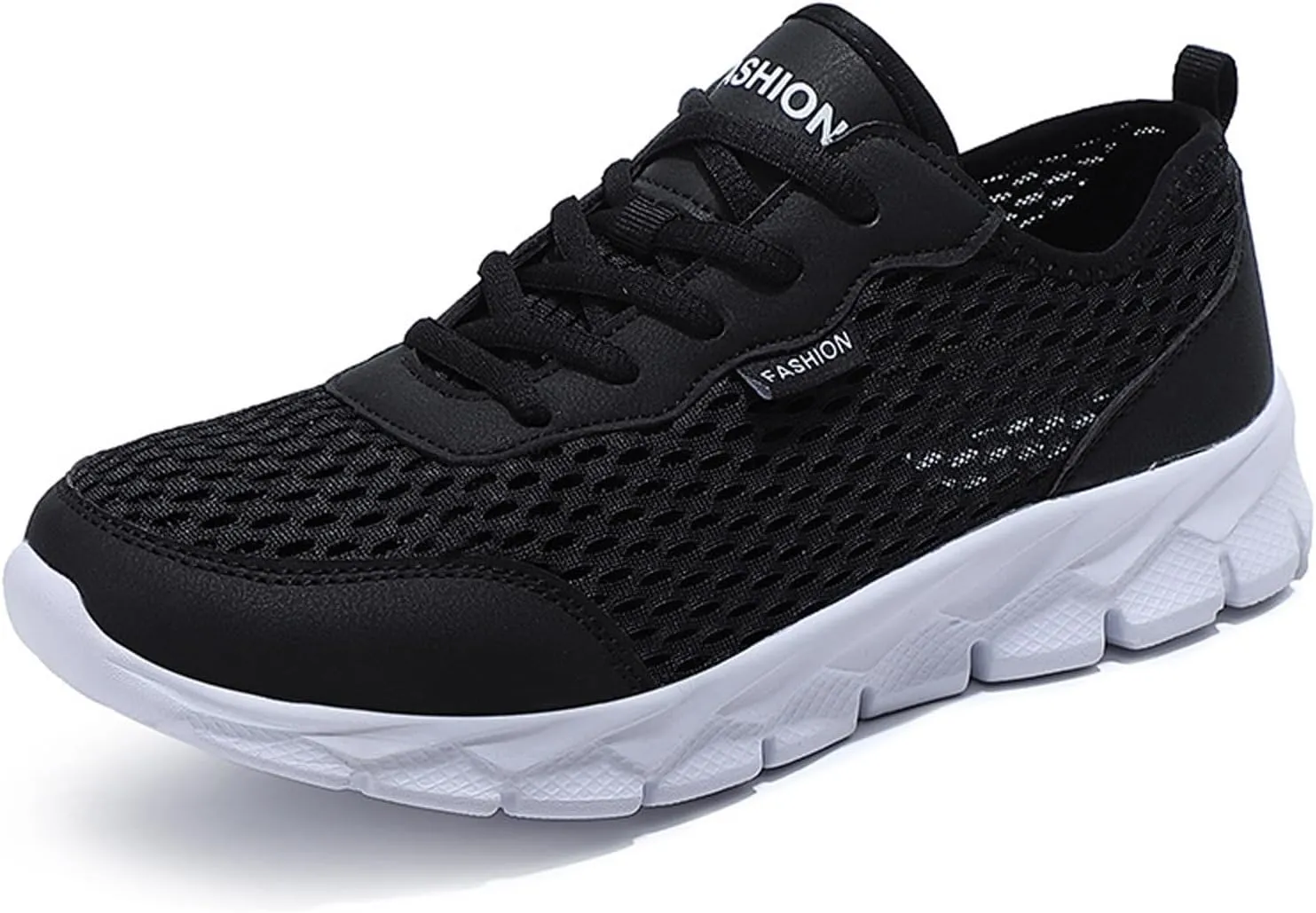 Breathable Diabetic Shoes for Men Slip On Lightweight Breathable Fashion Sneaker Arch Support Plantar Fasciitis