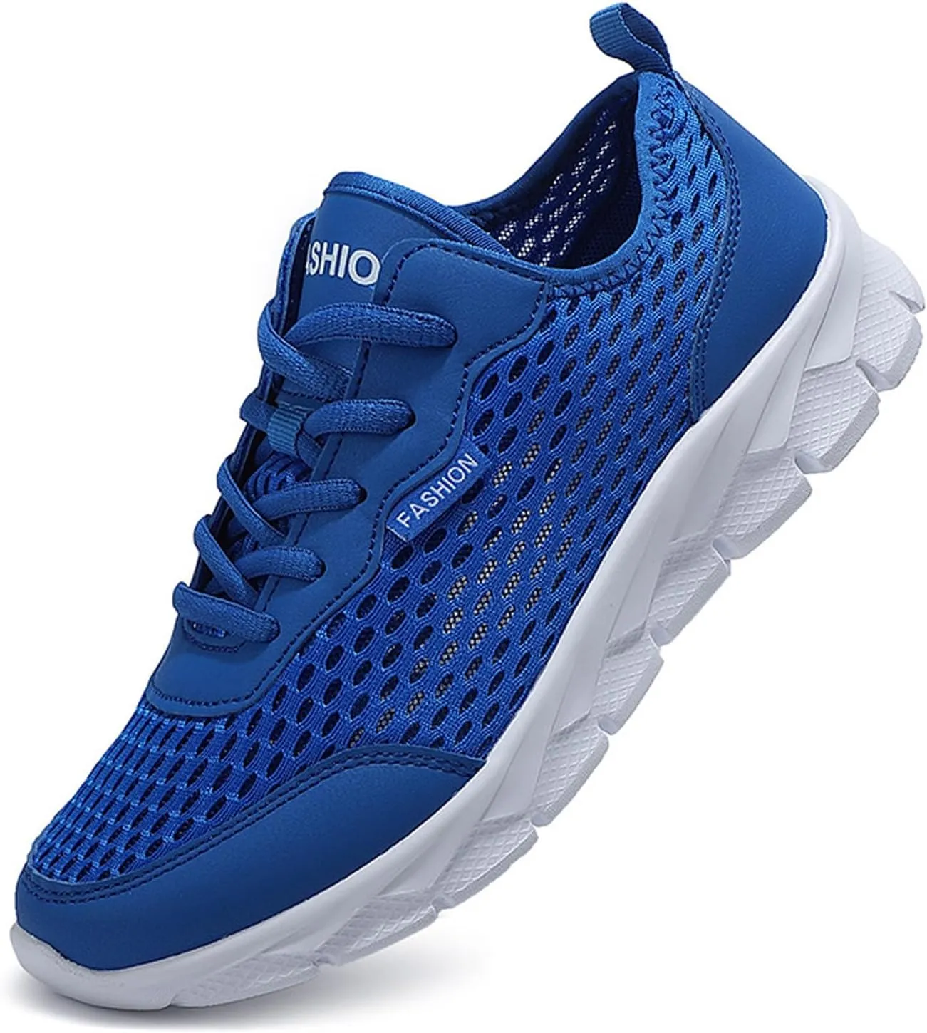 Breathable Diabetic Shoes for Men Slip On Lightweight Breathable Fashion Sneaker Arch Support Plantar Fasciitis