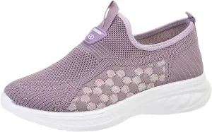 Breathable Fashion Sneakers for Women Comfortable Casual Ladies Athletic Shoes Thick Bottom Grounded Footwear