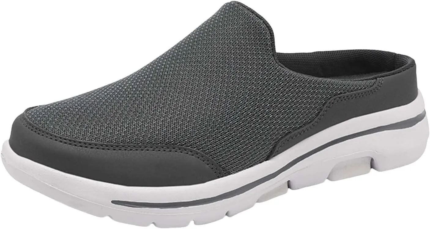 Breathable Slip on Shoes for Men Breathable Casual Comfortable Walking Sneaker Outdoor Non Slip Jogging Sneakers