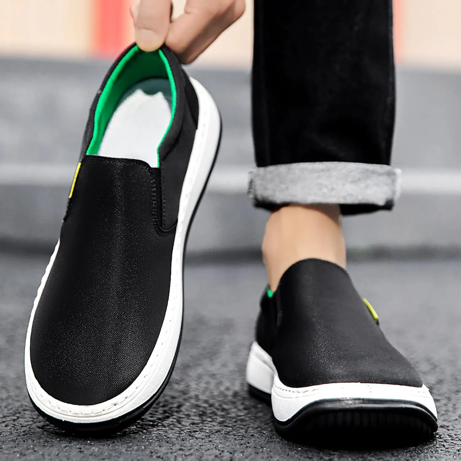 Canvas Men's Shoes Summer Breathable 2025 New Cloth Shoes Models Trendy and Versatile one Sneaker for Men Wide