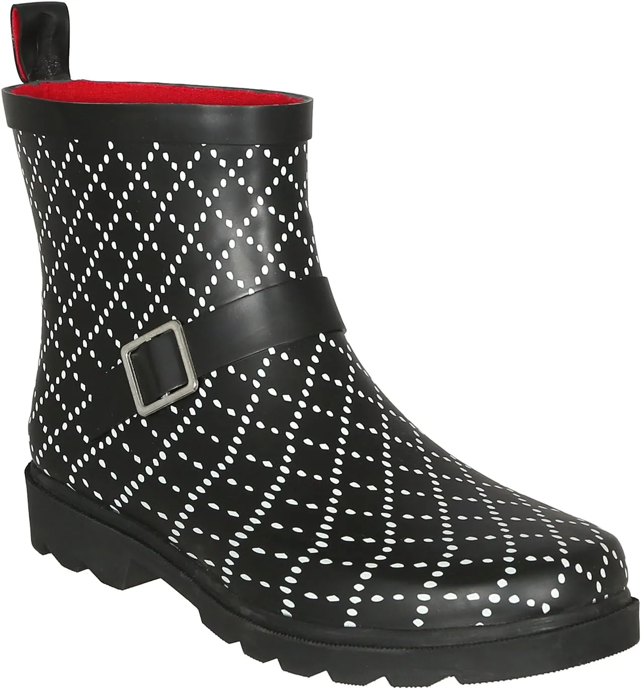Capelli New York Ladies Short Sporty Rubber Rain Boot