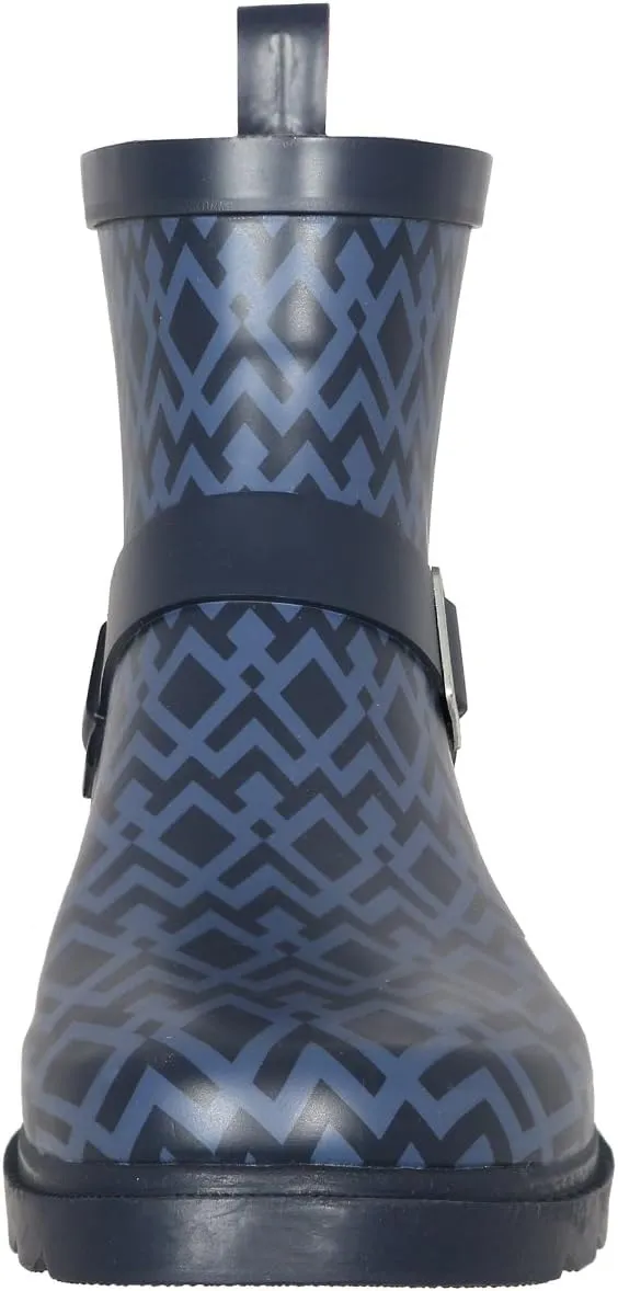 Capelli New York Ladies Short Sporty Rubber Rain Boot