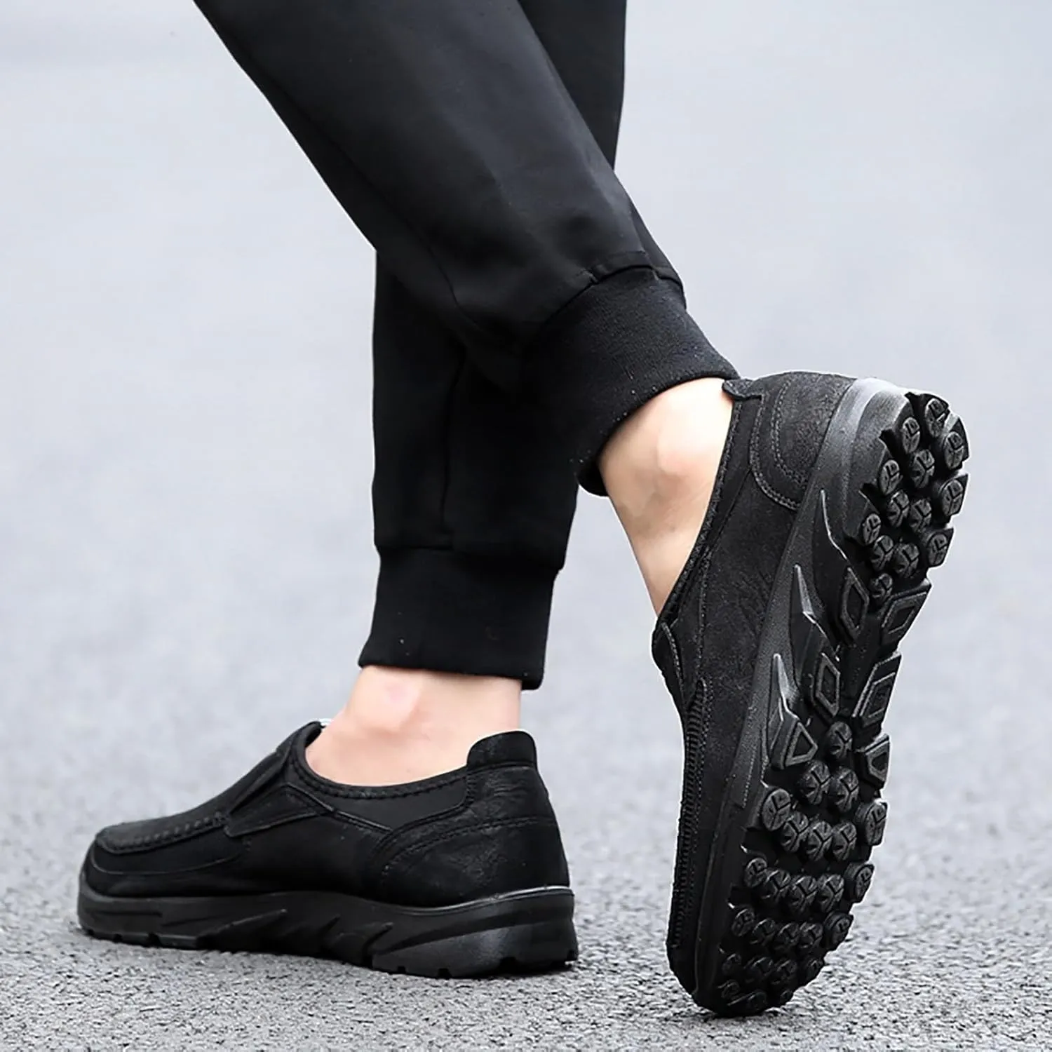 Casual Shoes for Men Leather Sports Shoes Trendy Design for Active Lifestyles Sneakers Odor Eliminator for Men