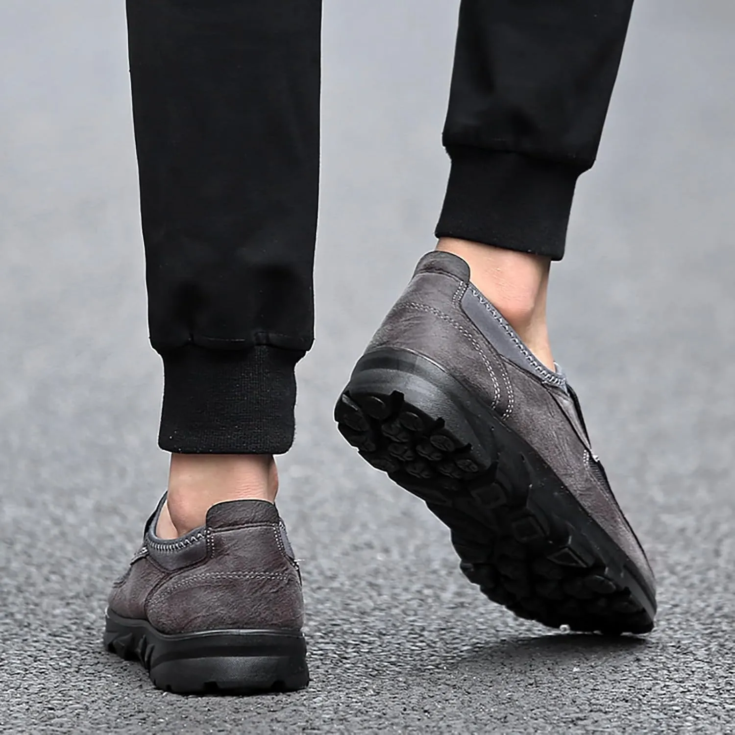Casual Shoes for Men Leather Sports Shoes Trendy Design for Active Lifestyles Sneakers Odor Eliminator for Men