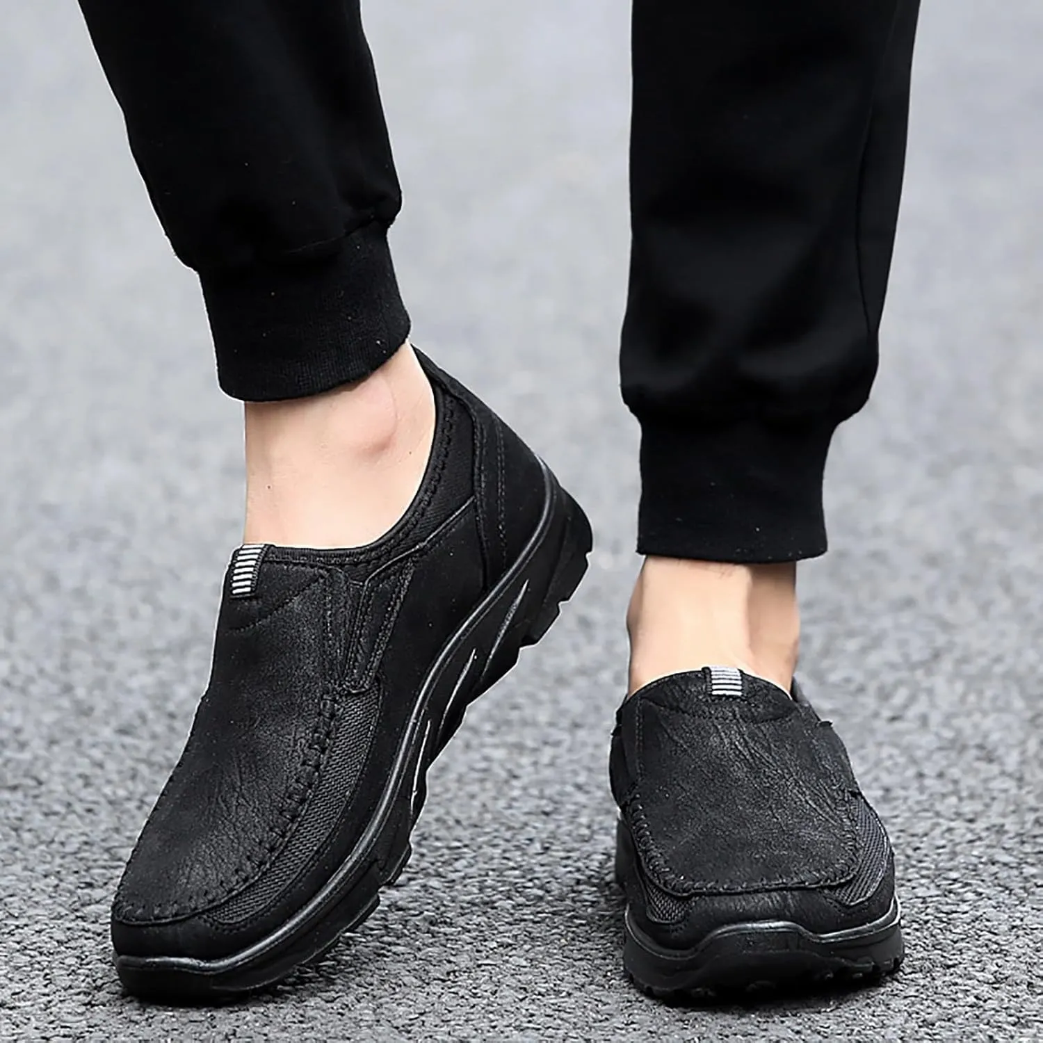 Casual Shoes for Men Leather Sports Shoes Trendy Design for Active Lifestyles Sneakers Odor Eliminator for Men
