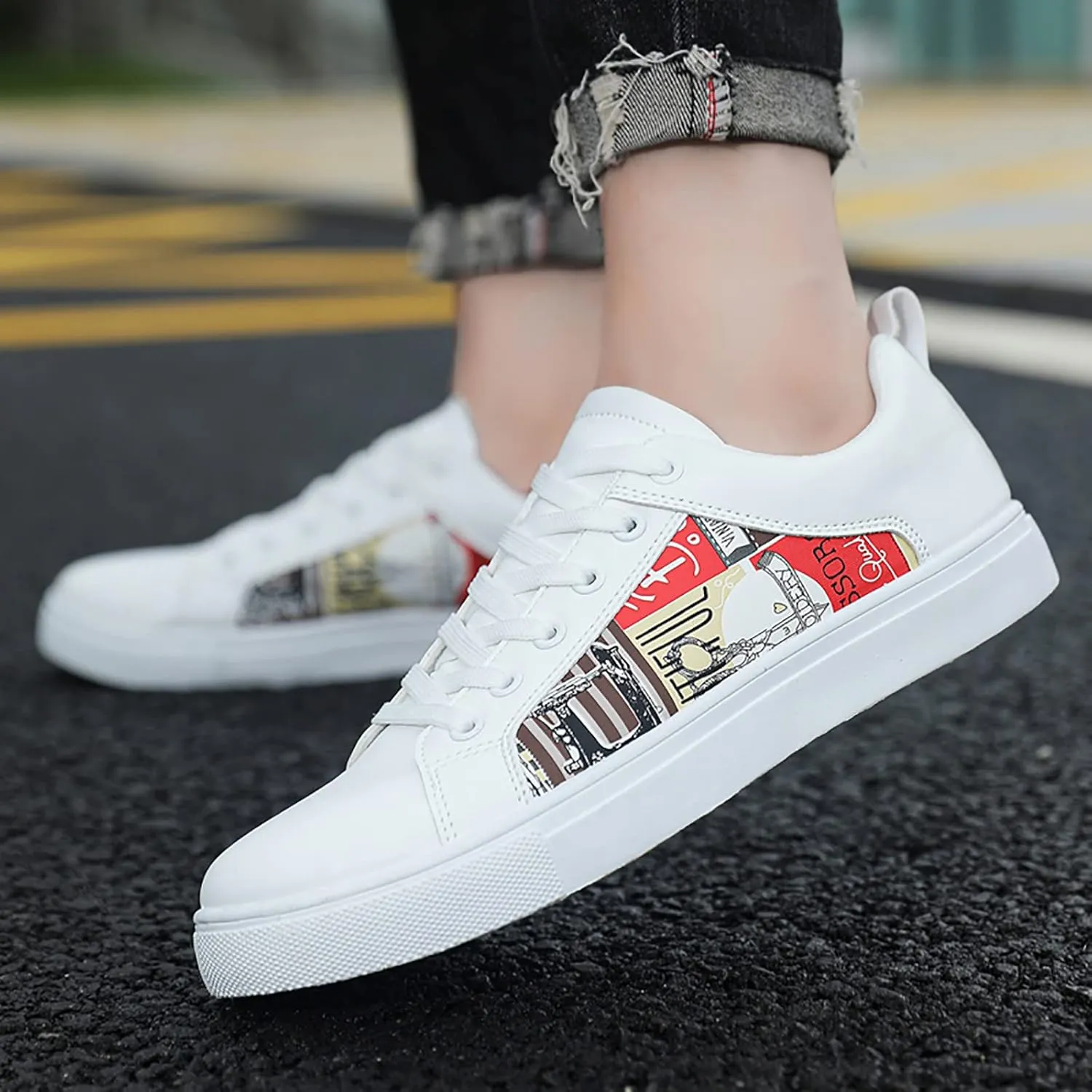 Chunky Sneakers for Women Platform Cute Black Sneakers for Women Trendy Walking Shoes for Women 2023 Arch Support High Top Sneakers for Women Womens Black Sneakers Wide