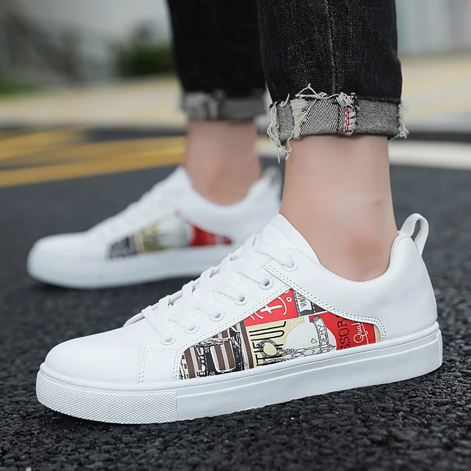 Chunky Sneakers for Women Platform Cute Black Sneakers for Women Trendy Walking Shoes for Women 2023 Arch Support High Top Sneakers for Women Womens Black Sneakers Wide