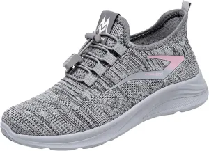 Comfort Lightweight Breathable Sneakers for Women Breathable Mesh Slip on Walking Shoes Comfort Diabetic Shoe