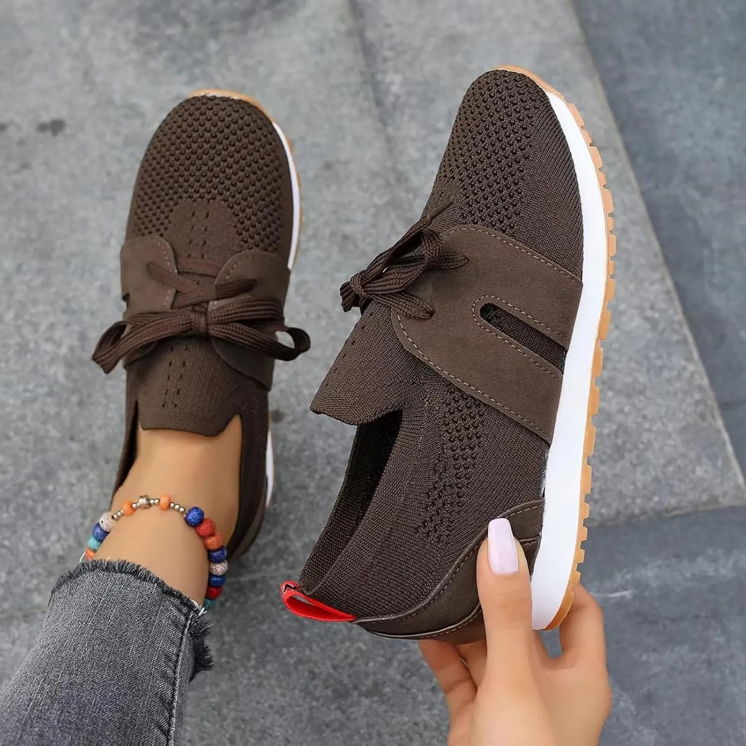 Comfort Lightweight Breathable Sneakers for Women Workout Sport Work Casual Tennis Shoes Mesh Orthopedic Shoe