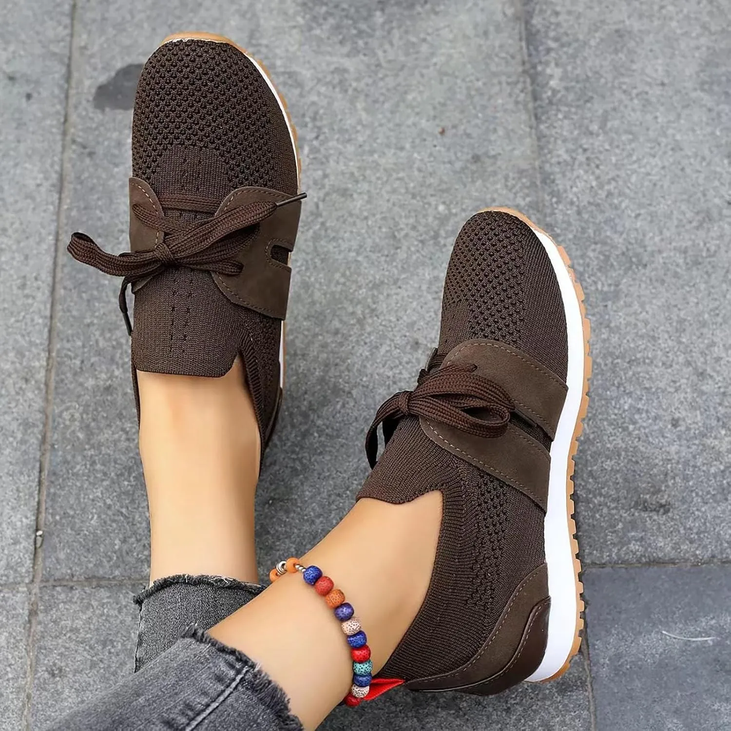 Comfort Lightweight Breathable Sneakers for Women Workout Sport Work Casual Tennis Shoes Mesh Orthopedic Shoe