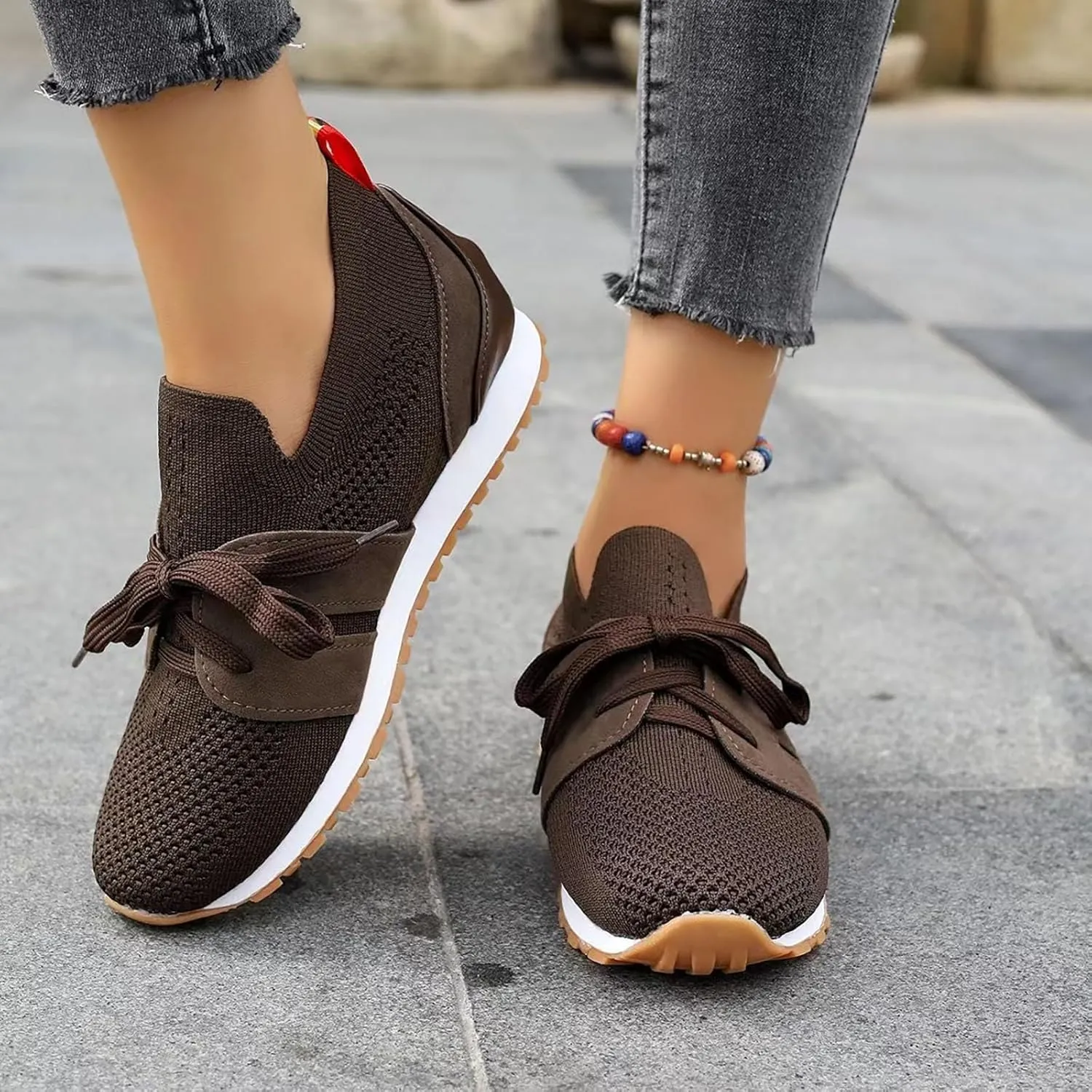 Comfort Lightweight Breathable Sneakers for Women Workout Sport Work Casual Tennis Shoes Mesh Orthopedic Shoe