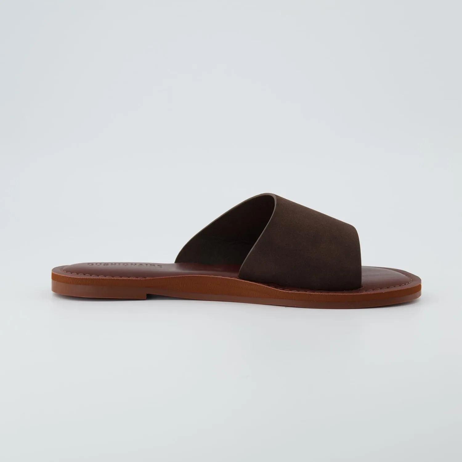 CUSHIONAIRE Women's Carly slide Sandal with Memory Foam