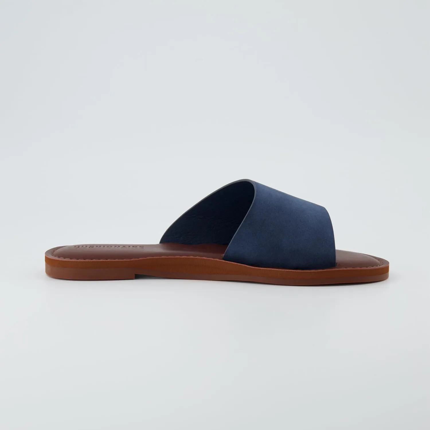 CUSHIONAIRE Women's Carly slide Sandal with Memory Foam