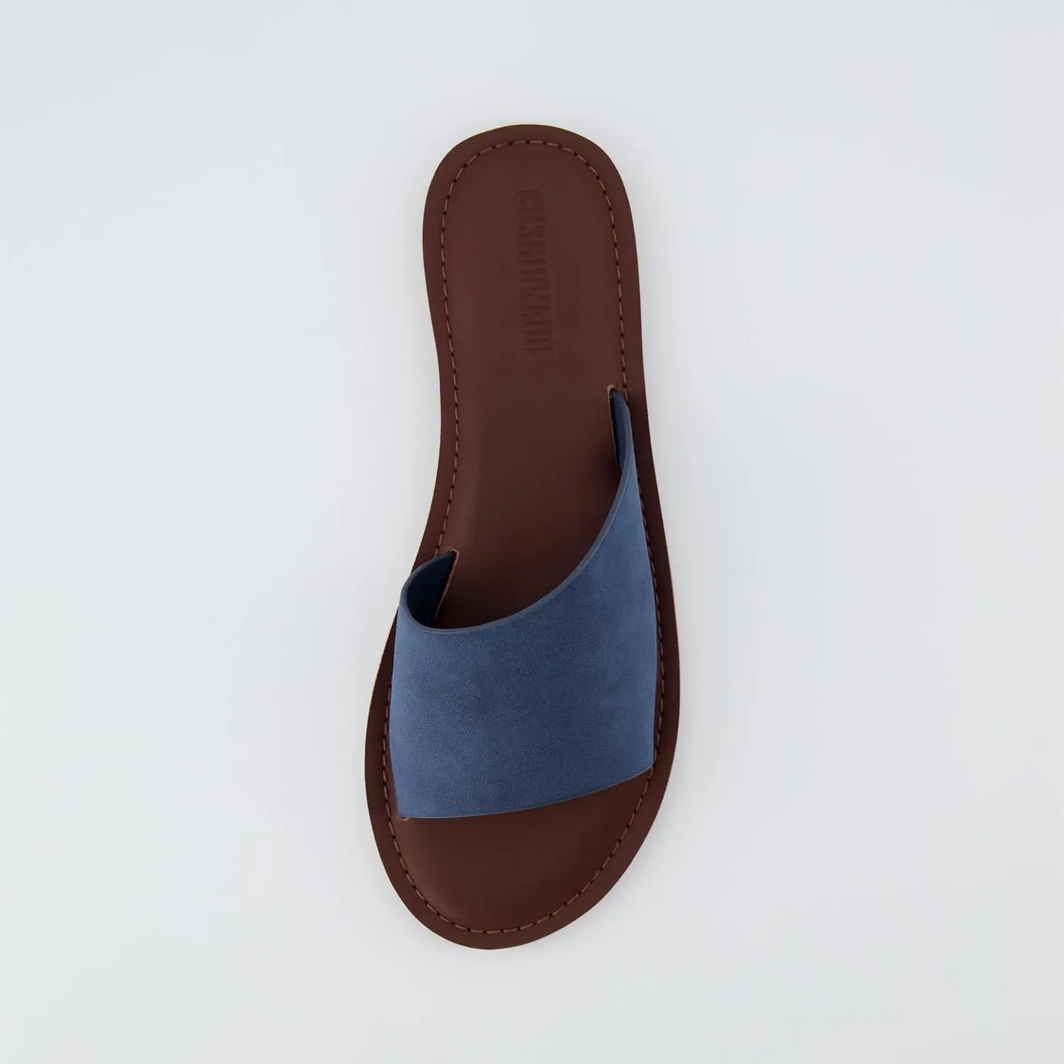 CUSHIONAIRE Women's Carly slide Sandal with Memory Foam