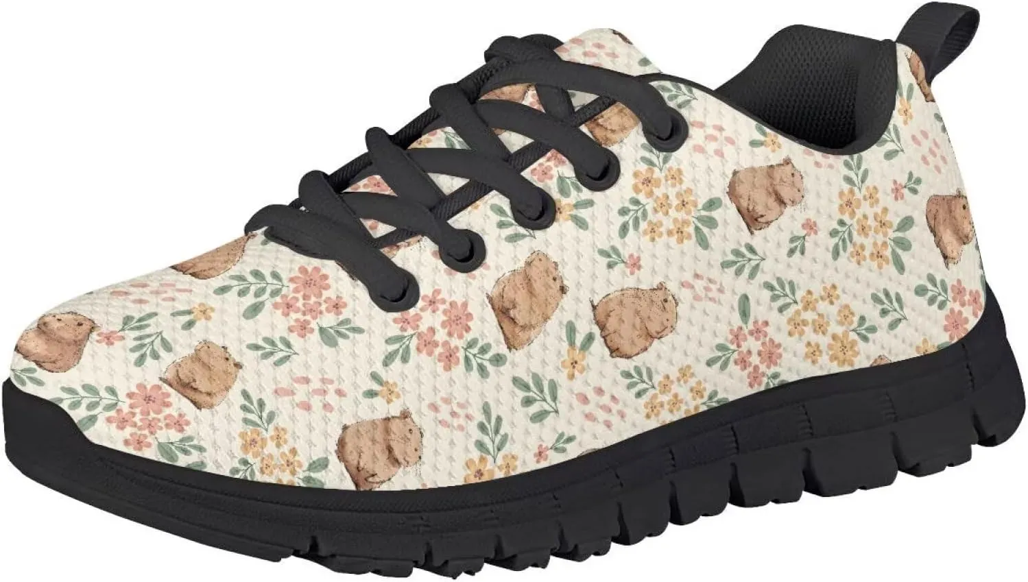 Doojoayie Cute Shoes for Girls Non-Slip Running Sneakers for Daily Causal