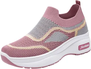 Fall Platform Sneakers for Women 2023 Women Orthopedic Sneakers Walking Shoes Women's Running Shoes Size 7 Womens Slip On Sneakers Size 7 Ankle Tenis Antideslizantes para Mujer De Cocina