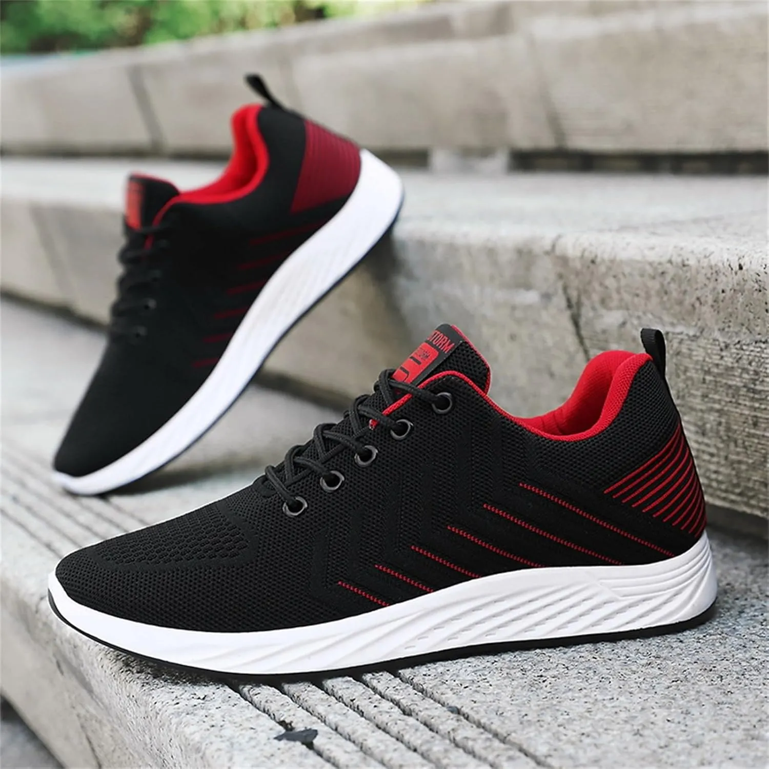 Fashion Summer and Men Shoes Flat Mesh Breathable Solid Color Casual Shoes Sneaker Mens