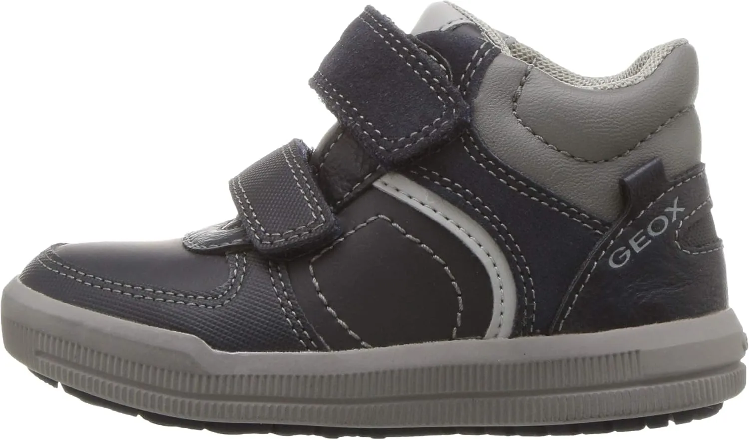 Geox Boys' Arzach High Top Velcro Sneaker