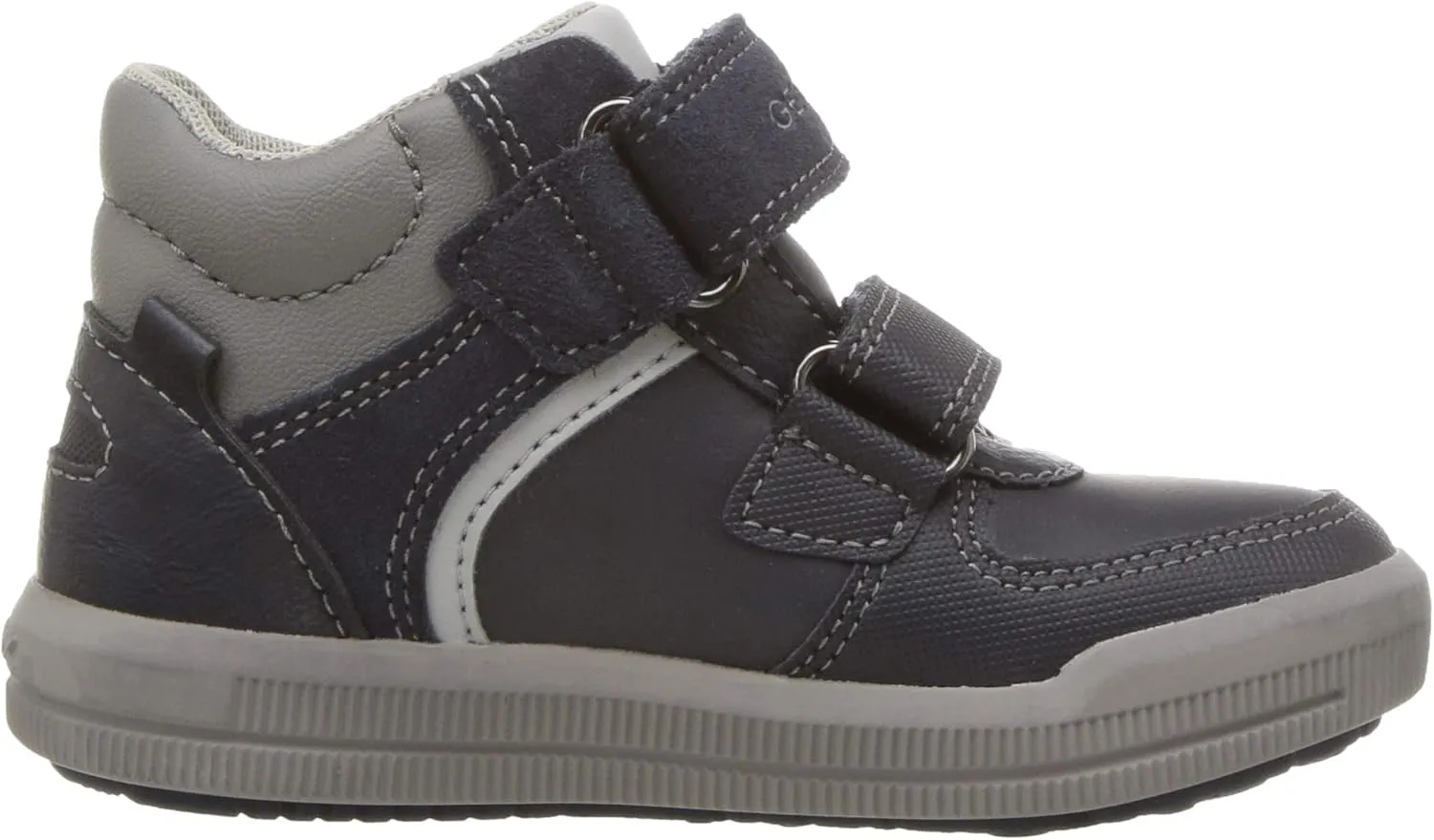 Geox Boys' Arzach High Top Velcro Sneaker