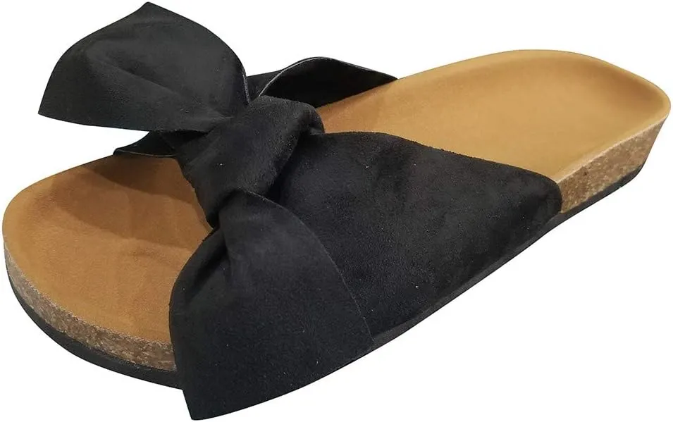 Gibobby Sandals for Women Platform,2020 Bow Knot Slippers Platform Sandal Summer Beach Travel Shoes Sandal Ladies Flip Flops