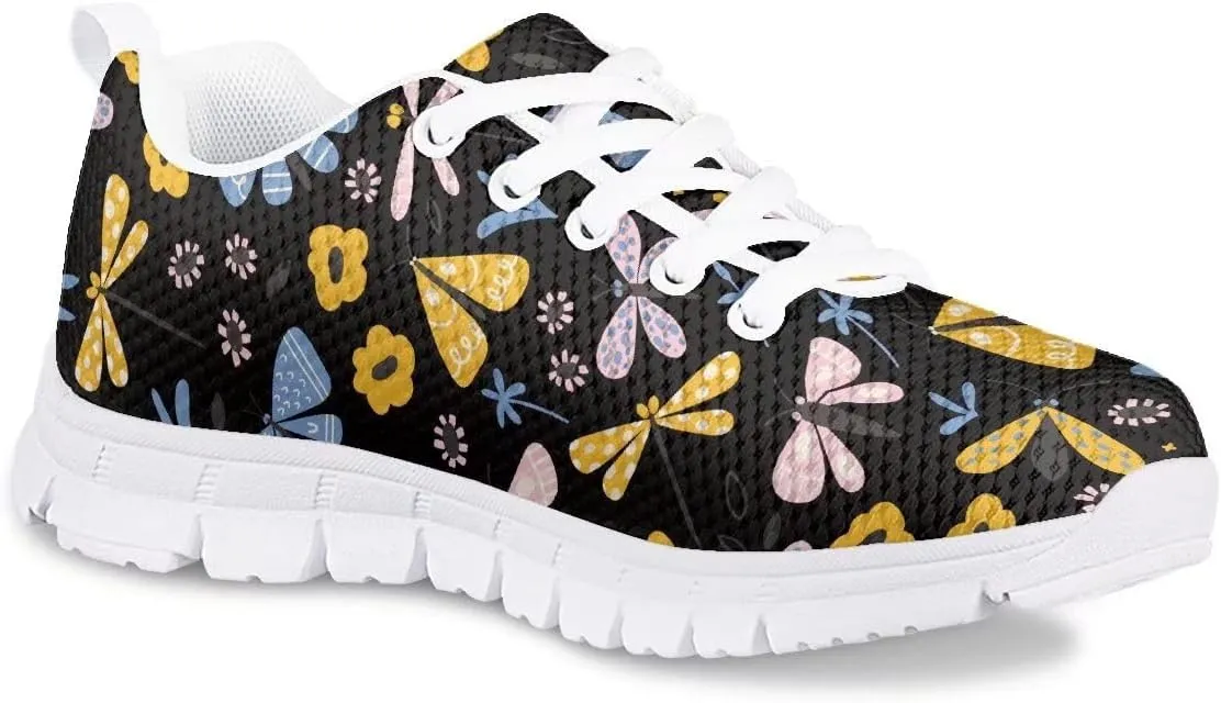 GIFTPUZZ Kids Running Shoes Breathable Athletic Mesh Sport Shoes Walking Sneakers