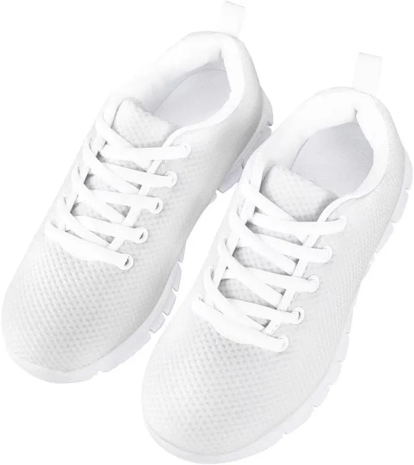 GIFTPUZZ Kids Running Shoes Breathable Athletic Mesh Sport Shoes Walking Sneakers