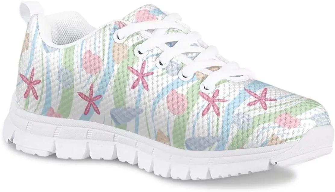 GIFTPUZZ Kids Running Shoes Breathable Athletic Mesh Sport Shoes Walking Sneakers