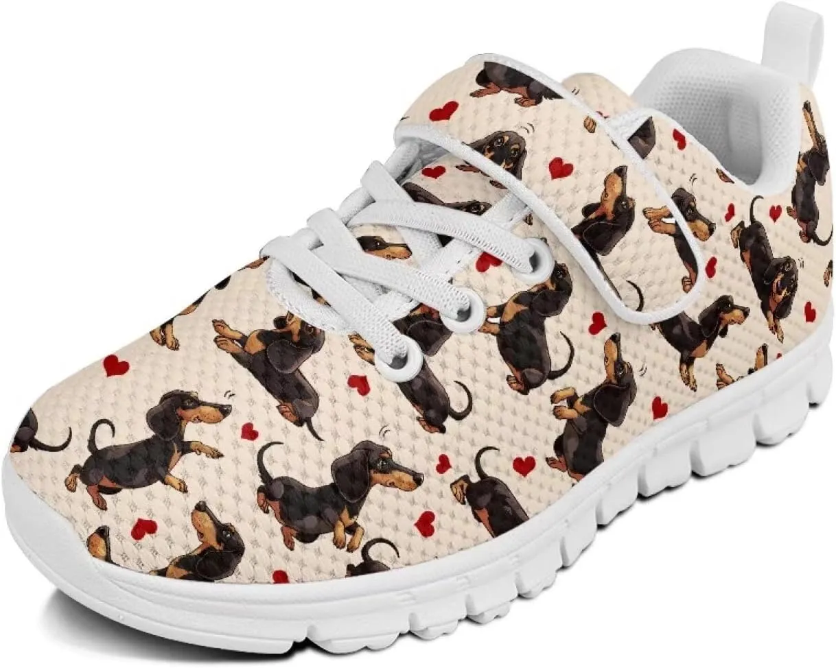 Girls Slip on Shoes Boys Walking Running Shoes for Kids Active