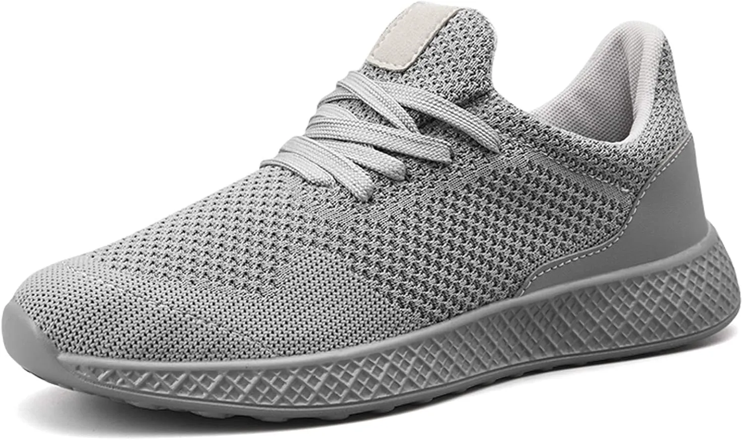 GOSPT Men's Breathable Mesh Lace-up Sneakers Sports Running Shoes