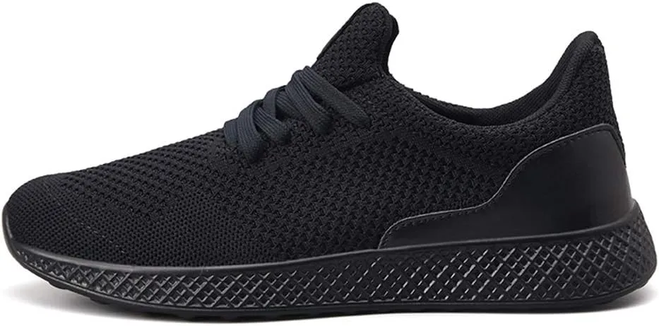 GOSPT Men's Breathable Mesh Lace-up Sneakers Sports Running Shoes