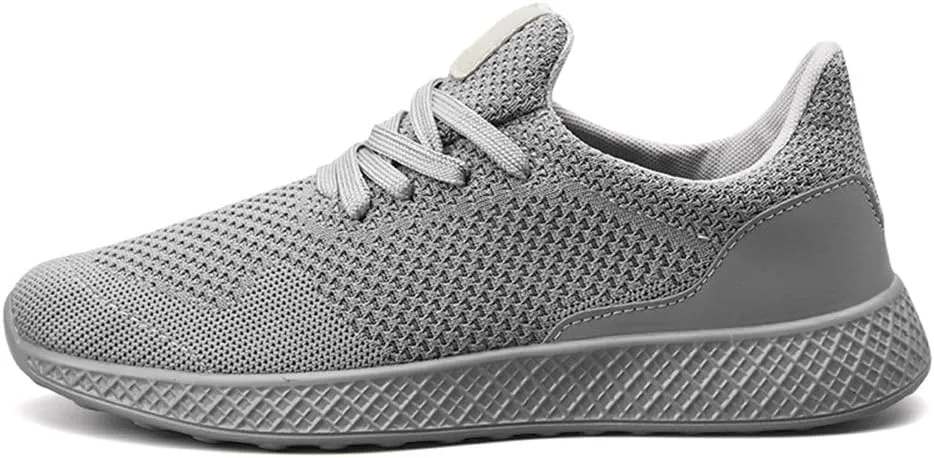 GOSPT Men's Breathable Mesh Lace-up Sneakers Sports Running Shoes