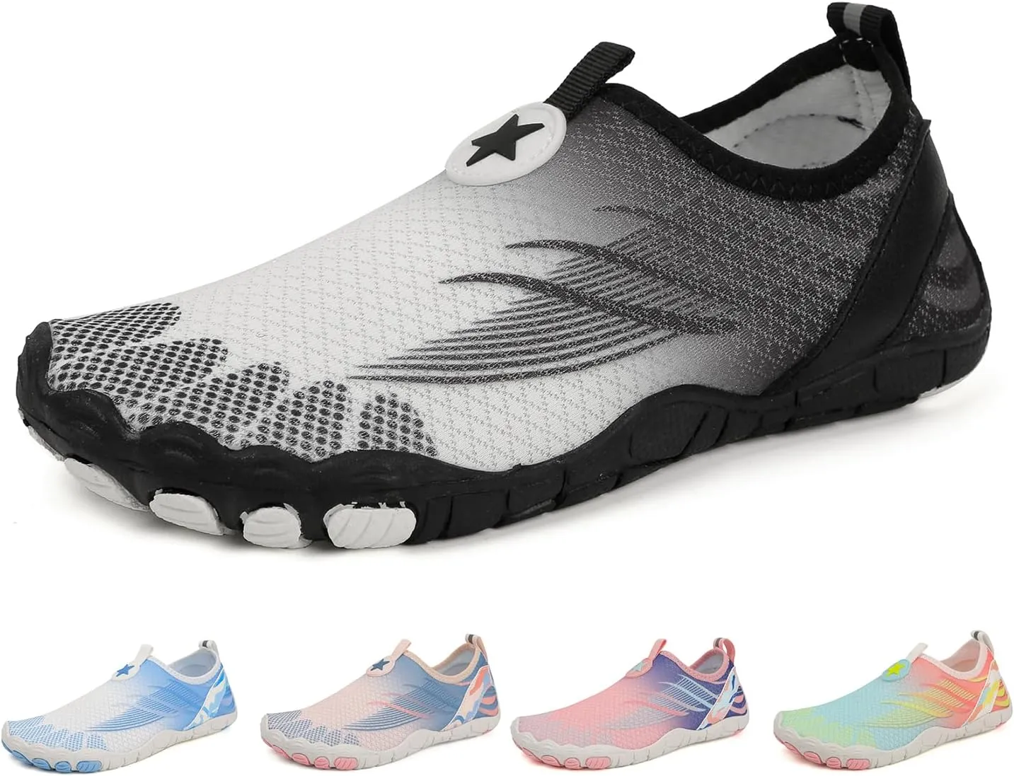Hike Barefoot Shoes for Women Men Lightweight Quick Dry Athletic Footwear, Breathable & Non-Slip Athletic Footwear Beach Surf Hiking Water Shoes, Zero Drop Athletic Wide Toe Running Shoes