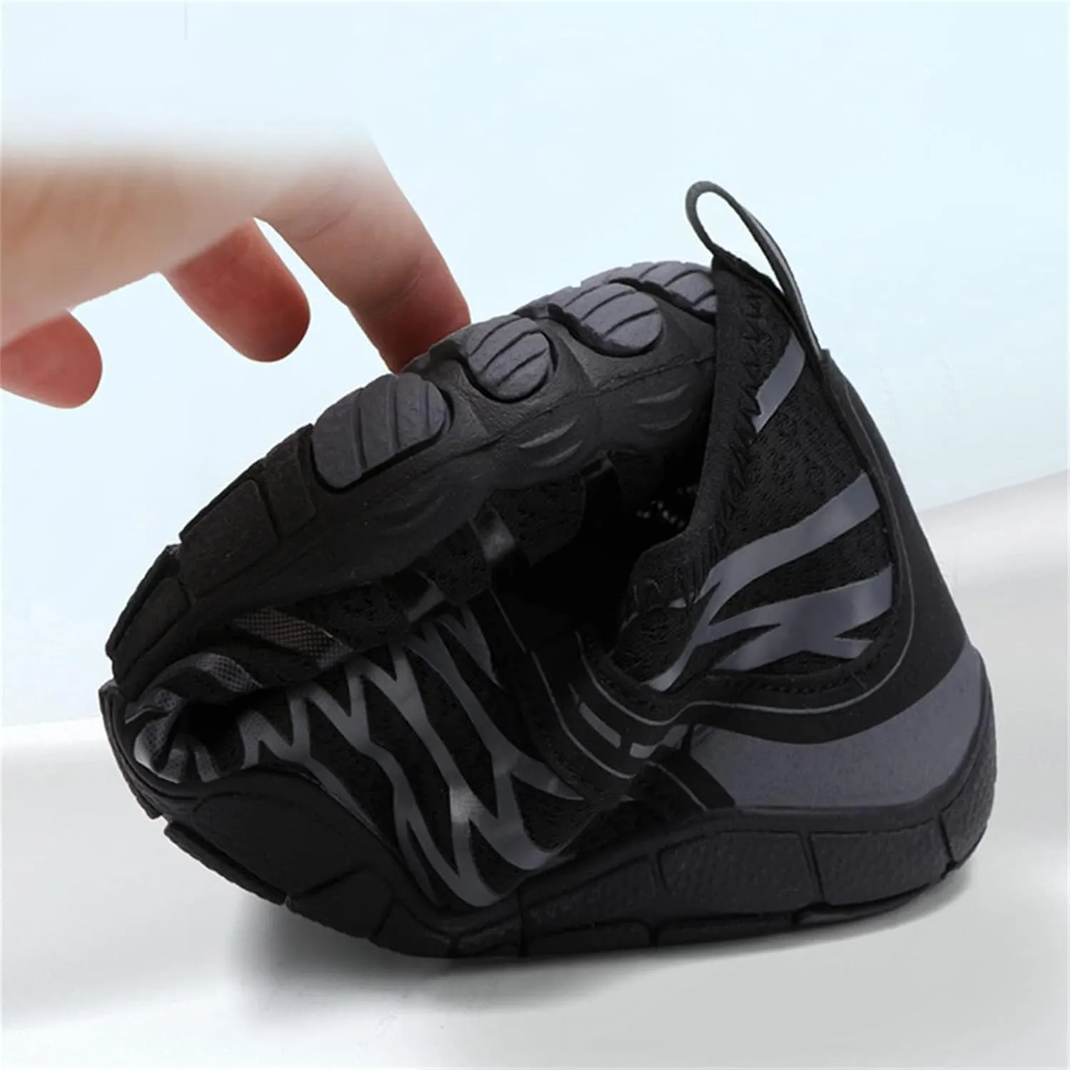 Hike Barefoot Shoes for Women Men Wide Toe Box Athletic Waterproof Trail Running & Non-Slip Barefoot Footwear