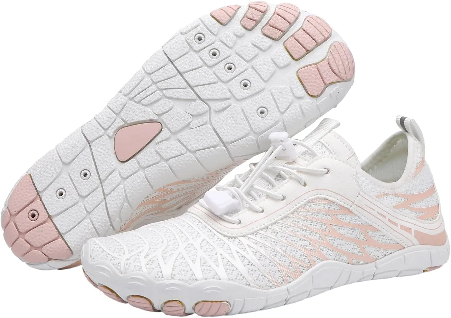 Hike Barefoot Shoes for Women Men Wide Toe Box Athletic Waterproof Trail Running & Non-Slip Barefoot Footwear