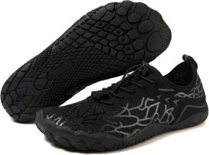 Hike Barefoot Shoes Womens Mens Anti-Slip Hiking Footwear Unisex Athletic Wide Toe Footwear Outdoor Beach Pool Aqua Swim Casual Hiking Shoes Train Healthy Running Sneaker