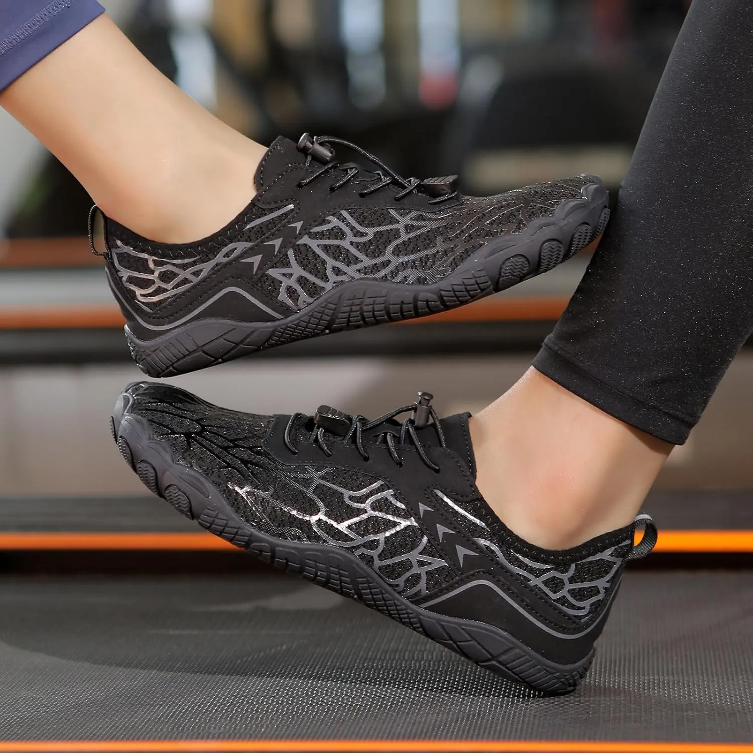 Hike Barefoot Shoes Womens Mens Anti-Slip Hiking Footwear Unisex Athletic Wide Toe Footwear Outdoor Beach Pool Aqua Swim Casual Hiking Shoes Train Healthy Running Sneaker