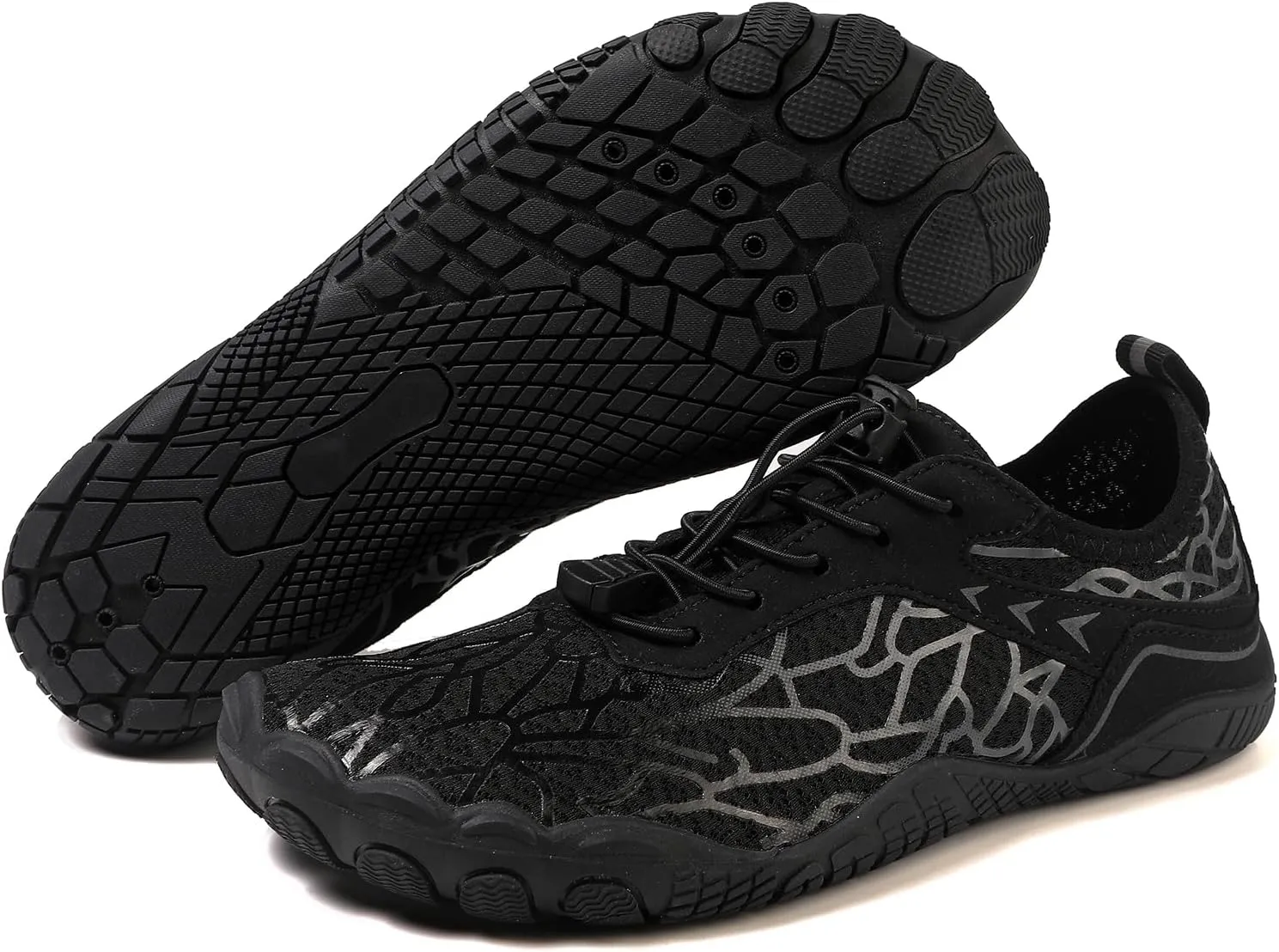 Hike Barefoot Shoes Womens Mens Anti-Slip Hiking Footwear Unisex Athletic Wide Toe Footwear Outdoor Beach Pool Aqua Swim Casual Hiking Shoes Train Healthy Running Sneaker